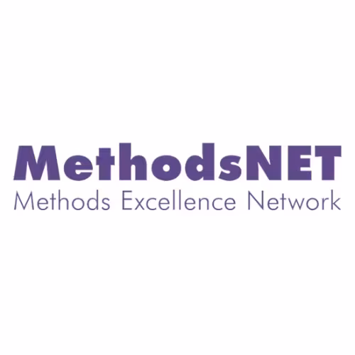 MethodsNET logo in purple. 'Methods, Excellence, Network'