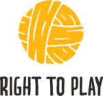 Right to Play logo.