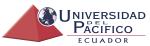 Universidad del Pacifico Ecuador logo.