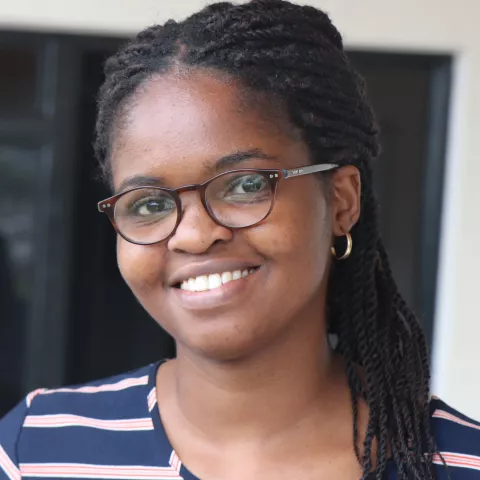 A portrait photo of Jocelyne Cyiza Kirezi